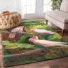 Cockatoo Bird Painting Rug Sport Decor Gift Floor Decor Living Room Carpet Rug Area Rug - dd35d6f19f3f
