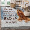 Cocker Spaniel Because Someone We Love Is In Heaven Rug Sport Decor Gift Floor Decor Living Room Carpet Rug Area Rug - 9027919fef72