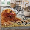Cocker Spaniel I Fell In Love Rug Sport Decor Gift Floor Decor Living Room Carpet Rug Area Rug - 6cb9575938cf