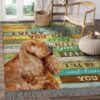 Cocker Spaniel Ill Be Watching You Rug Sport Decor Gift Floor Decor Living Room Carpet Rug Area Rug - 9ee3f647ca90