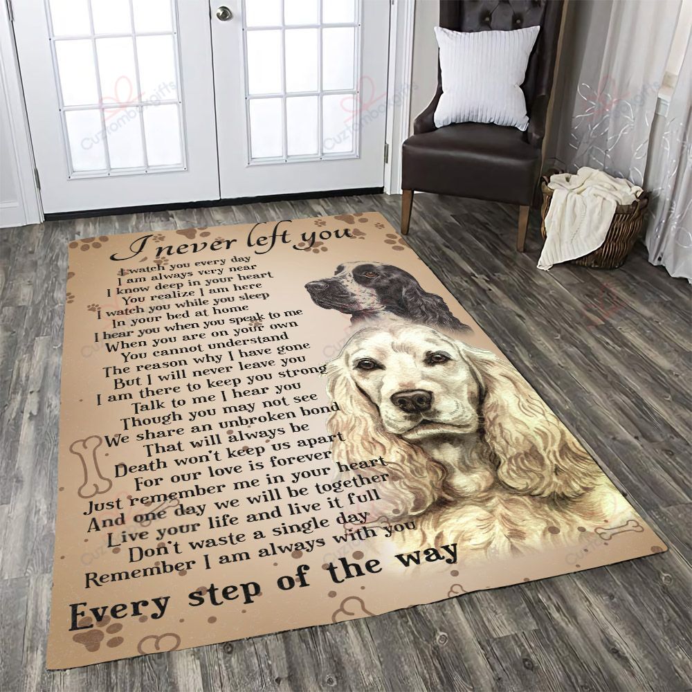 Cocker Spaniels I Never Left You Rug Sport Decor Gift Floor Decor Living Room Carpet Rug Area Rug - bdd9cd28ccfd Cocker Spaniels I Never Left You Rug Sport Decor Gift Floor Decor Living Room Carpet Rug Area Rug - bdd9cd28ccfd