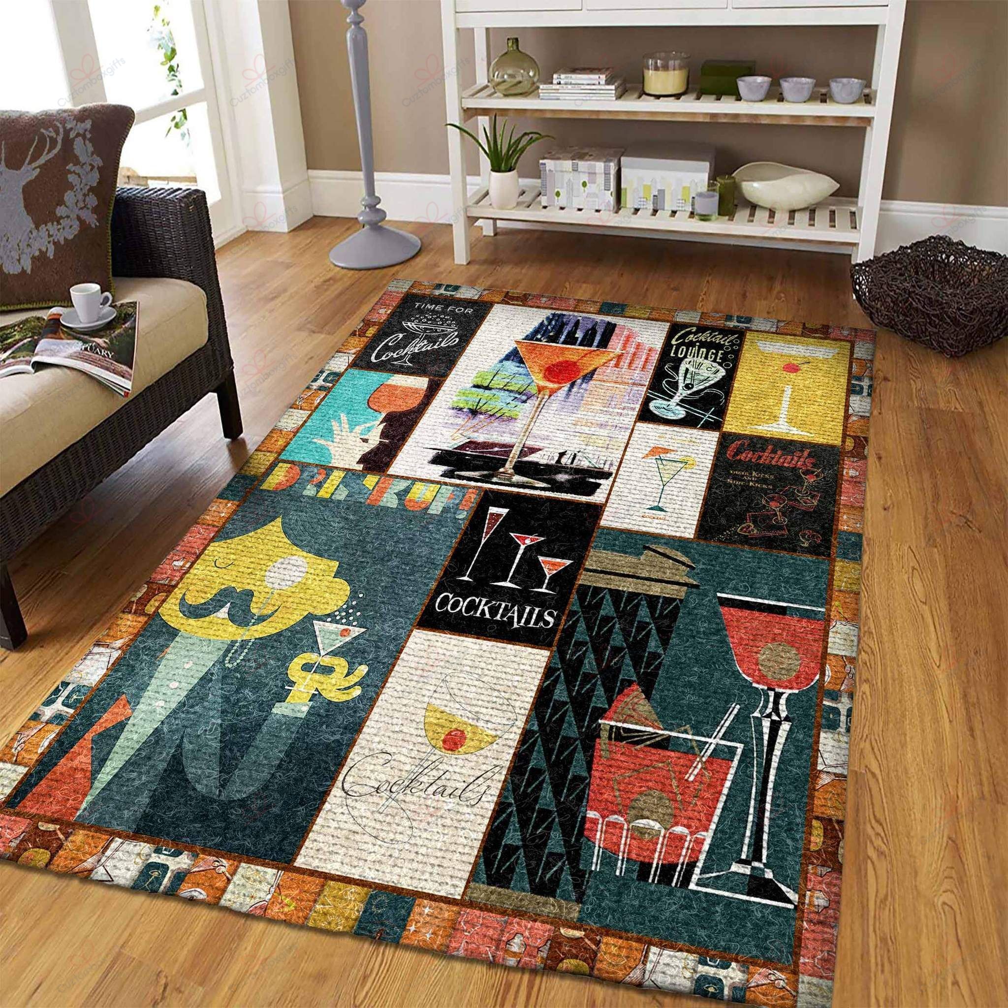 Cocktail Rug Sport Decor Gift Floor Decor Living Room Carpet Rug Area Rug - 2a4e0ce2e81e Cocktail Rug Sport Decor Gift Floor Decor Living Room Carpet Rug Area Rug - 2a4e0ce2e81e