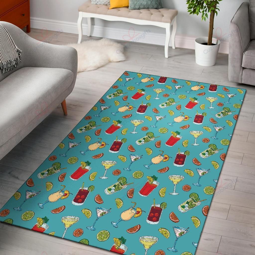 Cocktail Pattern 5 Rug Sport Decor Gift Floor Decor Living Room Carpet Rug Area Rug - 4d399ddd264b Cocktail Pattern 5 Rug Sport Decor Gift Floor Decor Living Room Carpet Rug Area Rug - 4d399ddd264b
