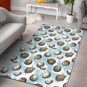 Coconut Pattern 2 Rug Sport Decor Gift Floor Decor Living Room Carpet Rug Area Rug - bd5e168202ad