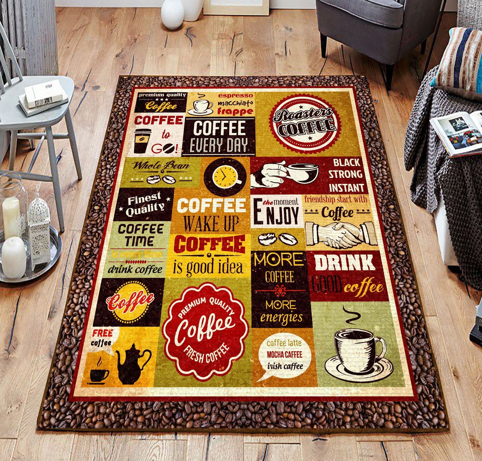 Coffee 01 Rug Sport Decor Gift Floor Decor Living Room Carpet Rug Area Rug - e7fdf9c866da Coffee 01 Rug Sport Decor Gift Floor Decor Living Room Carpet Rug Area Rug - e7fdf9c866da