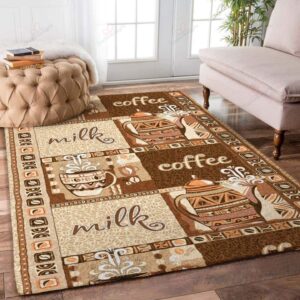 Coffee And Milk Rug Sport Decor Gift Floor Decor Living Room Carpet Rug Area Rug - 4b86732d2b7b