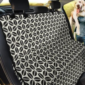 Coffee Beans Abstract Pattern Car Back Seat Cover Dog Car Seat Covers - a93b30a3d659