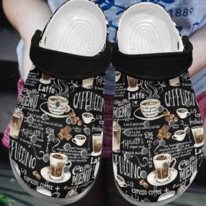 Coffee Crocs Clog Classic Clog Coffee Lover Shoes