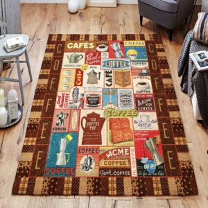 Coffee Rug Sport Decor Gift Floor Decor Living Room Carpet Rug Area Rug - 1bc6dafb28f2