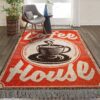 Coffee House 10 Rug Sport Decor Gift Floor Decor Living Room Carpet Rug Area Rug - 87e3b82e8487