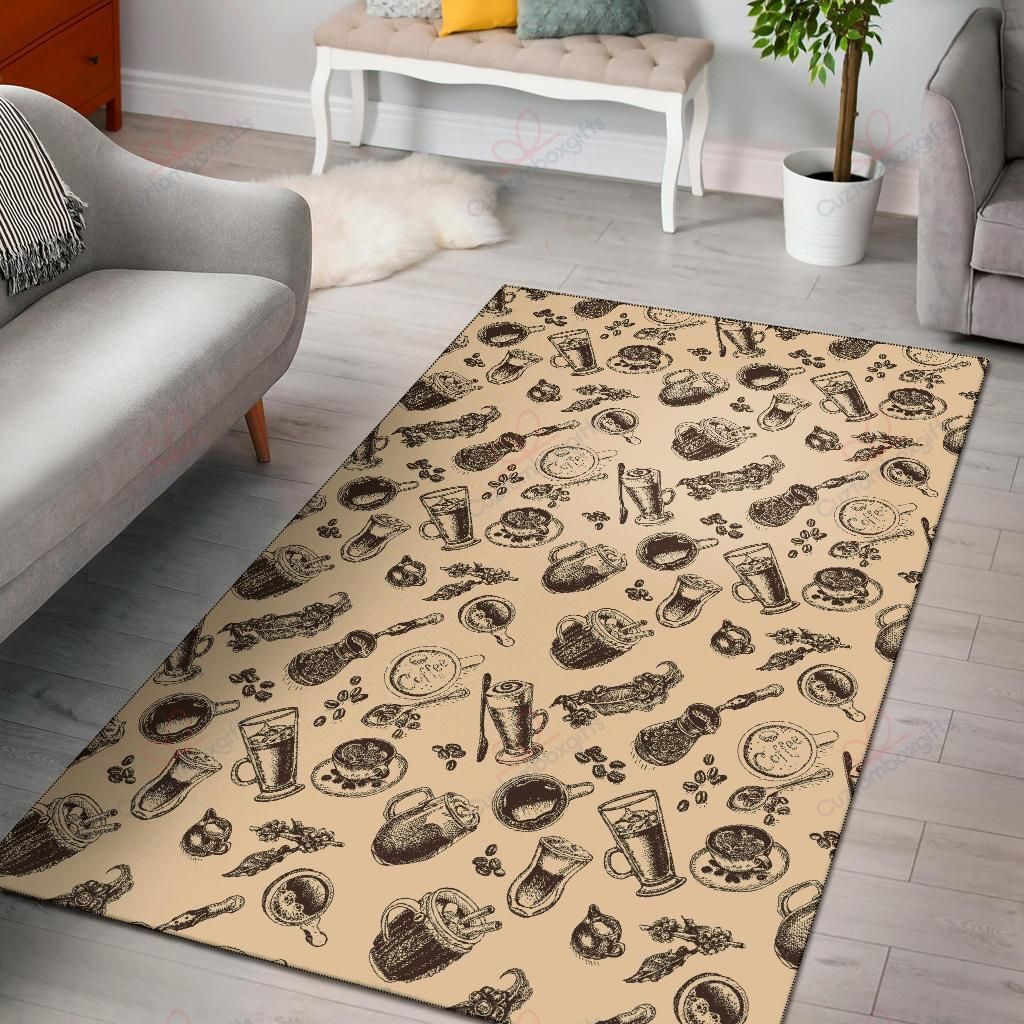 Coffee Pattern 5 Rug Sport Decor Gift Floor Decor Living Room Carpet Rug Area Rug - ba2a6b6a0275 Coffee Pattern 5 Rug Sport Decor Gift Floor Decor Living Room Carpet Rug Area Rug - ba2a6b6a0275