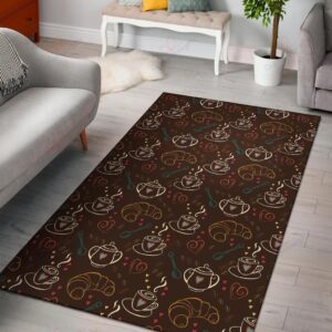 Coffee Pattern 6 Rug Sport Decor Gift Floor Decor Living Room Carpet Rug Area Rug - 3282996beac9