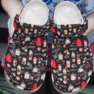 Coffee Personalize Clog Custom Crocs Fashionstyle Comfortable For Women Men Kid Print 3D Coffee Break