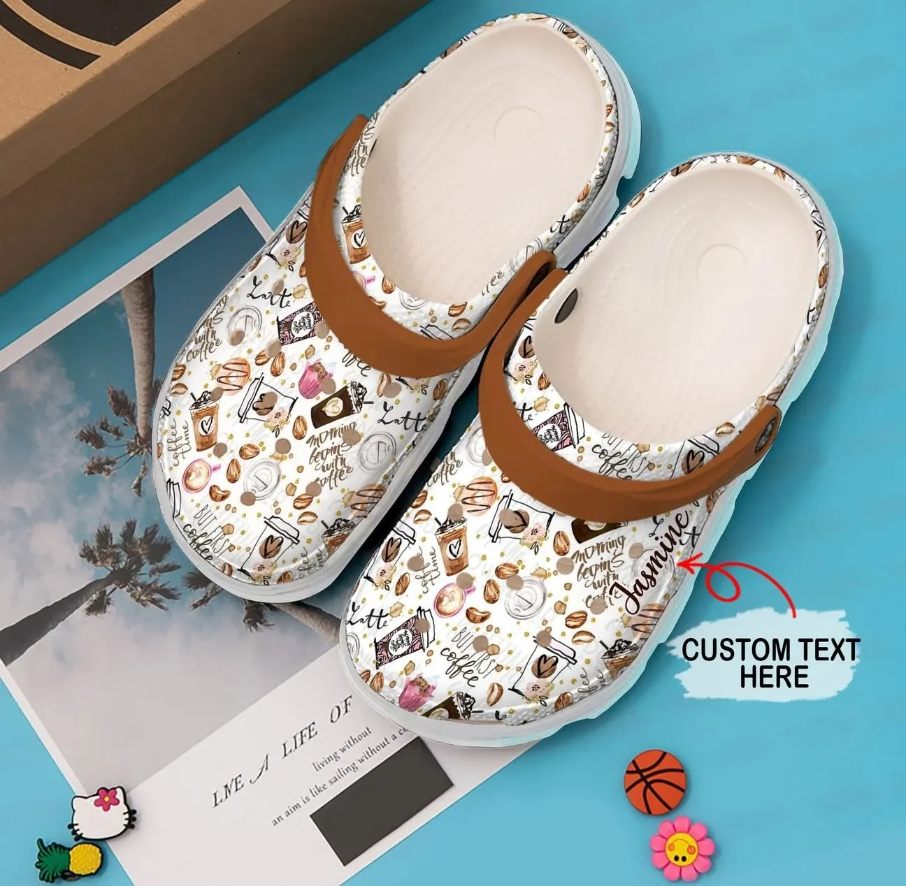Coffee Personalized Clog Custom Crocs Comfortablefashion Style Comfortable For Women Men Kid Print 3D Coffee First Coffee Personalized Clog Custom Crocs Comfortablefashion Style Comfortable For Women Men Kid Print 3D Coffee First