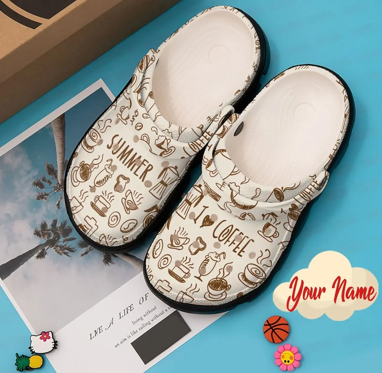 Coffee Personalized Clog Custom Crocs Comfortablefashion Style Comfortable For Women Men Kid Print 3D Love Coffee Coffee Personalized Clog Custom Crocs Comfortablefashion Style Comfortable For Women Men Kid Print 3D Love Coffee