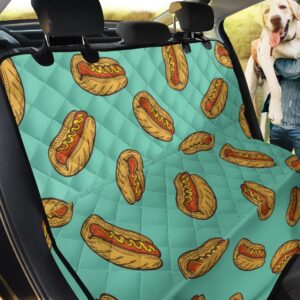 Collection Of Hot Dog Car Back Seat Cover Dog Car Seat Covers - 90cb515a6db6
