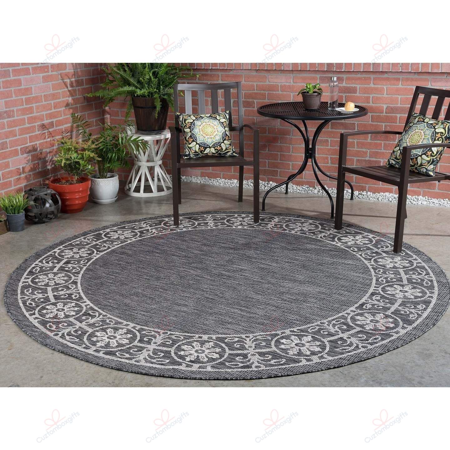 Colonnade Traditional Border Round Carpet Floor Rug Living Room Bedroom Decor Round Area Rug Carpet Colonnade Traditional Border Round Carpet Floor Rug Living Room Bedroom Decor Round Area Rug Carpet