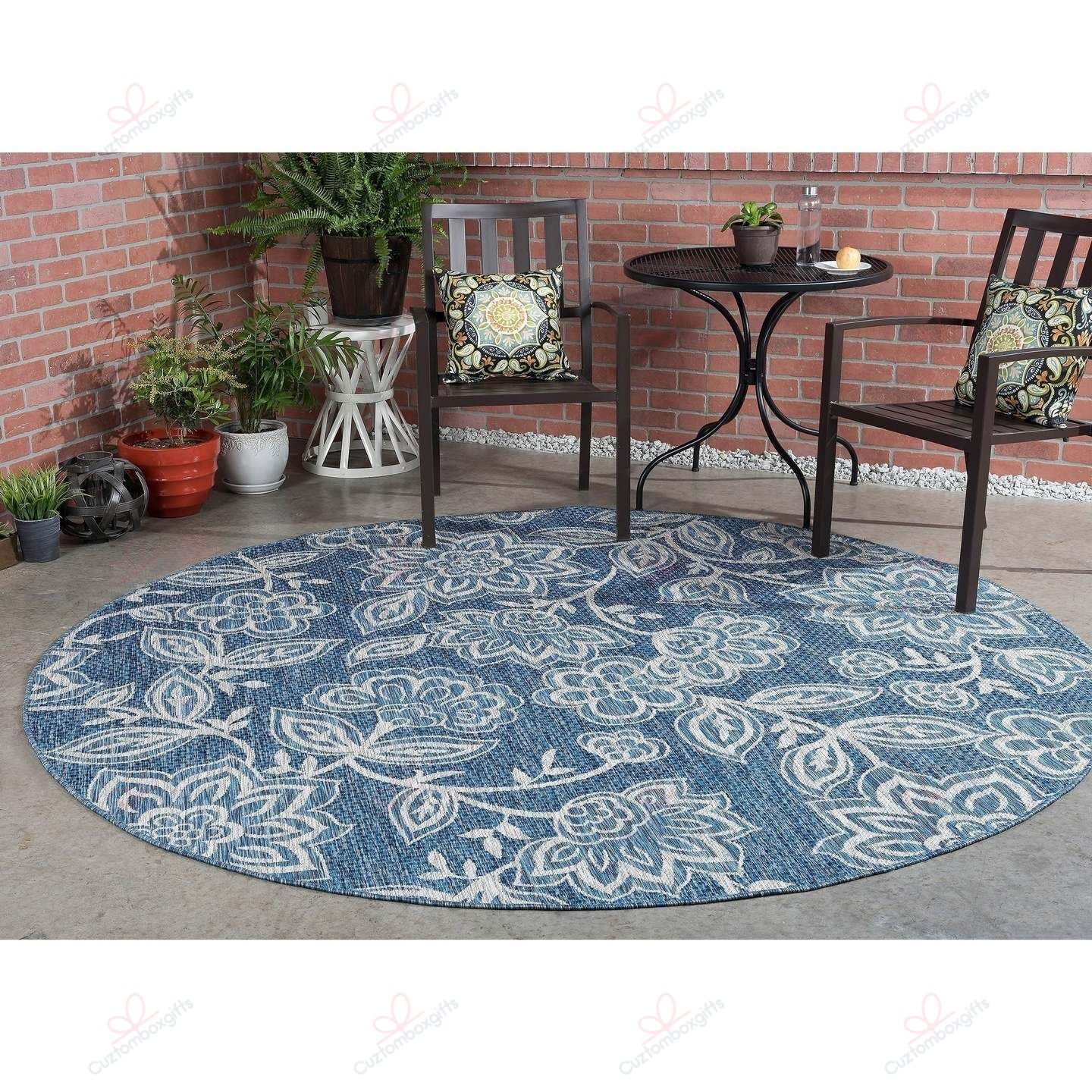Colonnade Transitional Floral Round Carpet Floor Rug Living Room Bedroom Decor Round Area Rug Carpet Colonnade Transitional Floral Round Carpet Floor Rug Living Room Bedroom Decor Round Area Rug Carpet