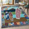 Color Boat Rug Sport Decor Gift Floor Decor Living Room Carpet Rug Area Rug - 3a1158a5a04f