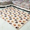 Color Dog Paws Rug Sport Decor Gift Floor Decor Living Room Carpet Rug Area Rug - 67911e656716