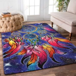 Color Dream Catcher Rug Sport Decor Gift Floor Decor Living Room Carpet Rug Area Rug - 517afea53b09