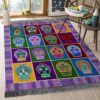 Color Skull Rug Sport Decor Gift Floor Decor Living Room Carpet Rug Area Rug - a6d58e2aed59