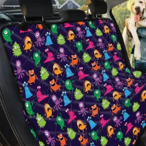 Colorful Animal Cute Monster Car Back Seat Cover Dog Car Seat Covers - 151be1cdefb7