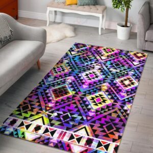 Colorful Aztec Pattern Rug Sport Decor Gift Floor Decor Living Room Carpet Rug Area Rug - cb0cf2d84a1b