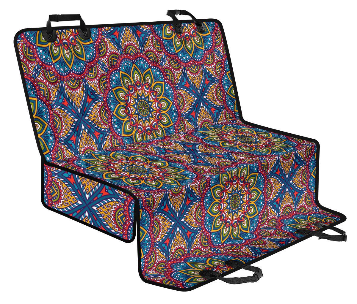 Colorful Bohemian Mandala Pattern Print Pet Car Back Seat Cover - b4e03cf0cf20 Colorful Bohemian Mandala Pattern Print Pet Car Back Seat Cover - b4e03cf0cf20