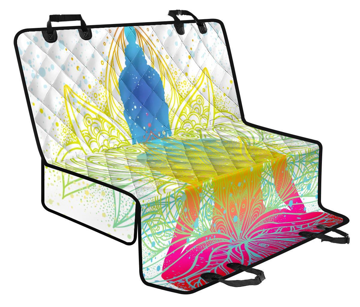 Colorful Buddha Lotus Print Pet Car Back Seat Cover - 915d5dddf799 Colorful Buddha Lotus Print Pet Car Back Seat Cover - 915d5dddf799