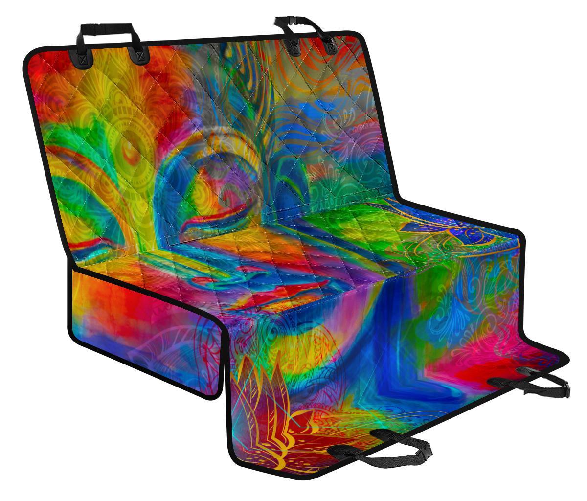 Colorful Buddha Print Pet Car Back Seat Cover - 1ed40556cc1c Colorful Buddha Print Pet Car Back Seat Cover - 1ed40556cc1c