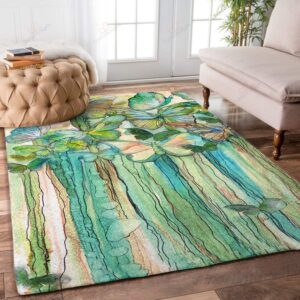 Colorful Butterfly 4 Rug Sport Decor Gift Floor Decor Living Room Carpet Rug Area Rug - 4374f90e9df1