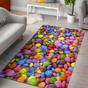 Colorful Candy Rug Sport Decor Gift Floor Decor Living Room Carpet Rug Area Rug - 2b8baf62195f