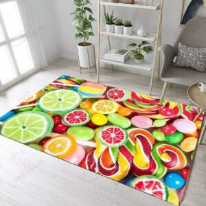 Colorful Candy Rug Sport Decor Gift Floor Decor Living Room Carpet Rug Area Rug - 3c16cc1a8fc8