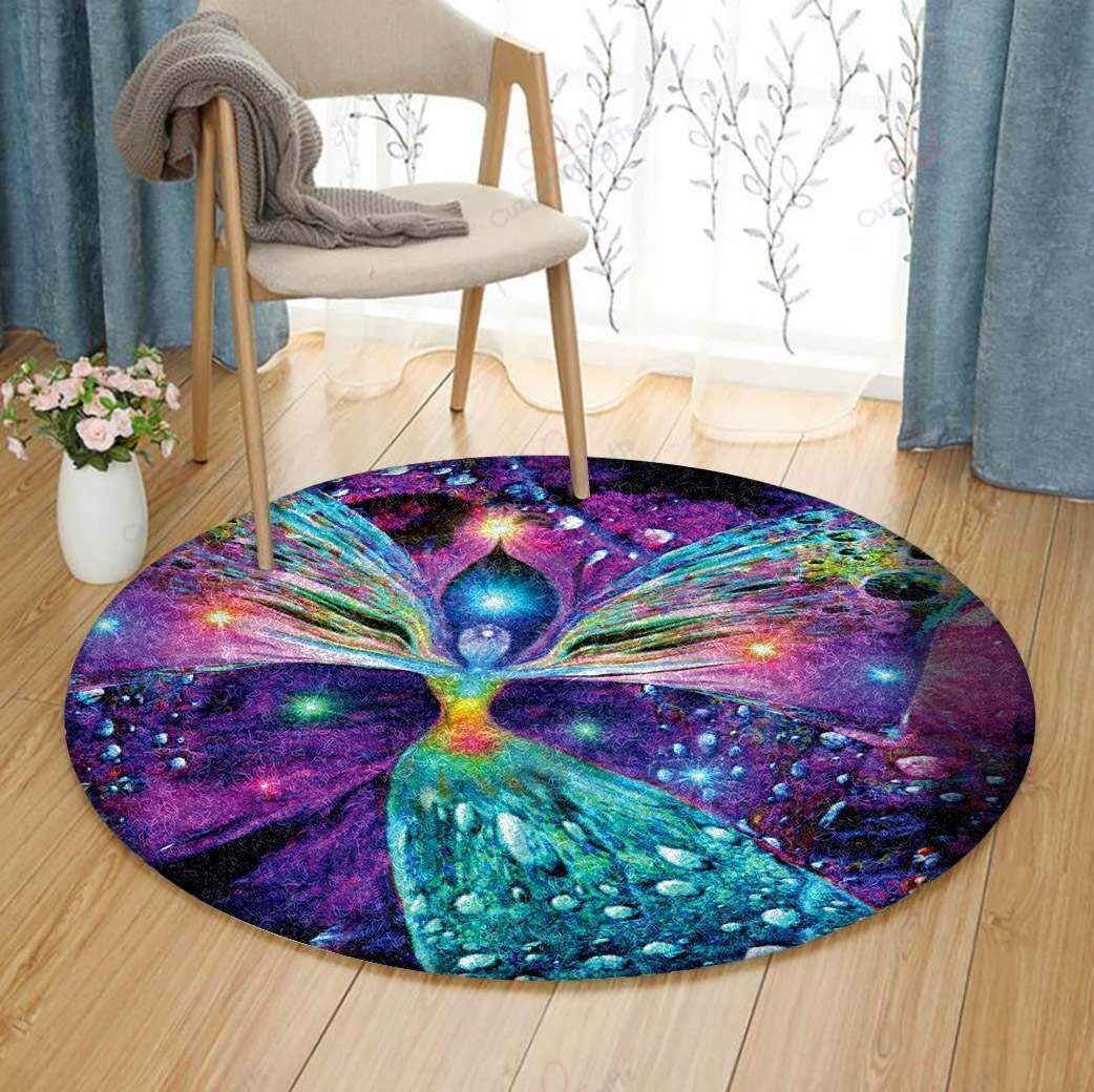 Colorful Chakra Round Carpet Floor Rug Living Room Bedroom Decor Round Area Rug Carpet Colorful Chakra Round Carpet Floor Rug Living Room Bedroom Decor Round Area Rug Carpet