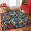 Colorful Circle Rug Sport Decor Gift Floor Decor Living Room Carpet Rug Area Rug - e2c1c0c1d34e