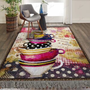 Colorful Coffee 9 Rug Sport Decor Gift Floor Decor Living Room Carpet Rug Area Rug - acc4e013e19c