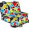Colorful Cow Print Pet Car Back Seat Cover - 889630b871e0