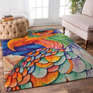 Colorful Eagle Rug Sport Decor Gift Floor Decor Living Room Carpet Rug Area Rug - cacf1c4b0f8d