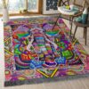 Colorful Elephant Rug Sport Decor Gift Floor Decor Living Room Carpet Rug Area Rug - abfa18a9477e