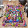 Colorful Elephant Rug Sport Decor Gift Floor Decor Living Room Carpet Rug Area Rug - 9f4106a9d183