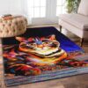 Colorful Fat Cat Rug Sport Decor Gift Floor Decor Living Room Carpet Rug Area Rug - 80d2c8f6e008