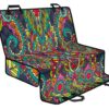 Colorful Floral Mandala Print Pet Car Back Seat Cover - 11b936d1a588