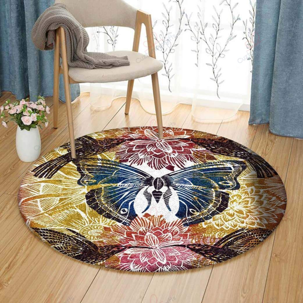 Colorful French Bulldog Round Carpet Floor Rug Living Room Bedroom Decor Round Area Rug Carpet Colorful French Bulldog Round Carpet Floor Rug Living Room Bedroom Decor Round Area Rug Carpet
