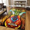 Colorful Guitar Rug Sport Decor Gift Floor Decor Living Room Carpet Rug Area Rug - 10b954a8ea3d