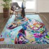 Colorful Horse Rug Sport Decor Gift Floor Decor Living Room Carpet Rug Area Rug - ea1dc993d8ef