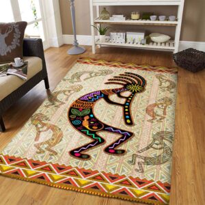 Colorful Kokopelli Rug Sport Decor Gift Floor Decor Living Room Carpet Rug Area Rug - 59ef0818746c