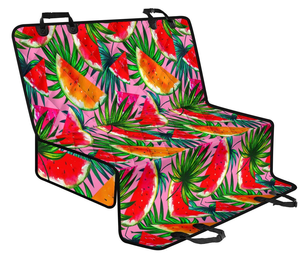 Colorful Leaf Watermelon Pattern Print Pet Car Back Seat Cover - 2c9ec51d724a Colorful Leaf Watermelon Pattern Print Pet Car Back Seat Cover - 2c9ec51d724a