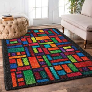 Colorful Line Rug Sport Decor Gift Floor Decor Living Room Carpet Rug Area Rug - ab0a1c5beae9