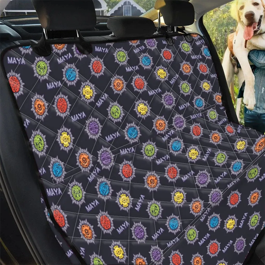 Colorful Maya Pattern Pattern Print Car Back Seat Cover Dog Car Seat Covers - 53bb201026b9 Colorful Maya Pattern Pattern Print Car Back Seat Cover Dog Car Seat Covers - 53bb201026b9